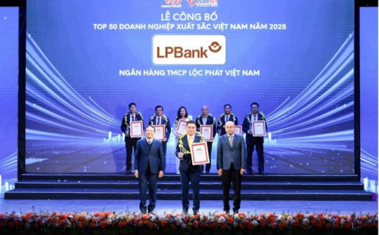 LPBank lọt Top 50 Doanh nghiệp xuất sắc Việt Nam