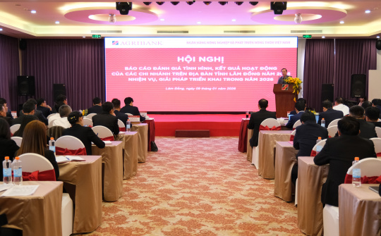 Agribank tiếp tục giữ vai trò ngân hàng chủ lực tại Lâm Đồng
