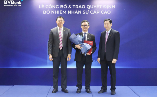 BVBank bổ nhiệm nhân sự cấp cao – Phó Tổng giám đốc và Kế toán trưởng