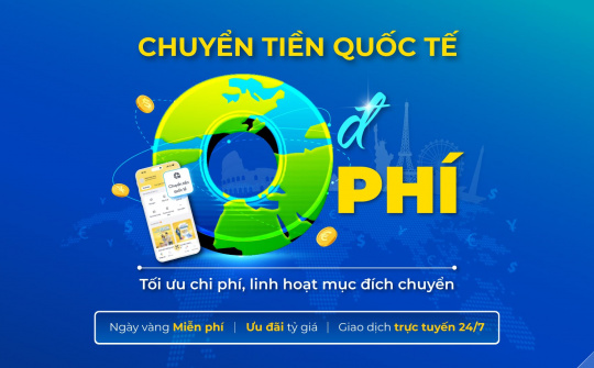 PVcomBank ưu đãi chuyển tiền quốc tế cho khách hàng cá nhân
