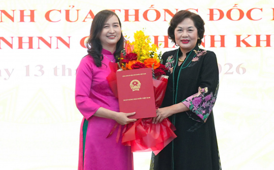 Bà Nguyễn Thị Dung giữ chức vụ Giám đốc Ngân hàng Nhà nước chi nhánh Khu vực 6