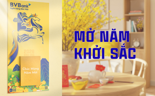BVBank triển khai loạt ưu đãi hấp dẫn dành cho khách hàng nhân dịp Tết Nguyên đán