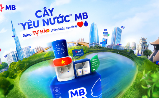 Cây “Yêu nước” MB nâng tầm trải nghiệm khách hàng