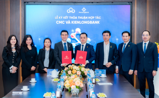 KienlongBank hợp tác CMC Telecom thúc đẩy chuyển đổi số