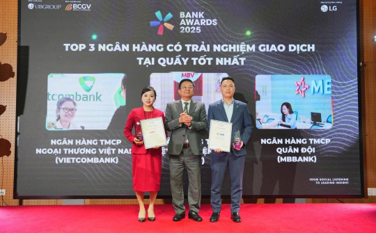 Lấy trải nghiệm khách hàng làm thước đo, Bank Awards 2025 vinh danh 18 hạng mục giải thưởng