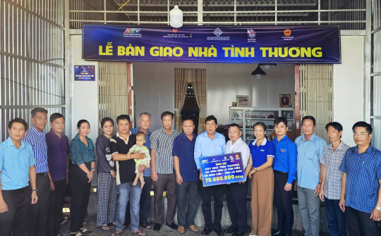 Saigonbank đồng hành trao nhà tình thương tại xã Năm Căn, tỉnh Cà Mau