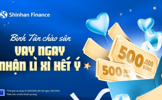 Shinhan Finance khai trương Điểm Giới thiệu Dịch vụ Bình Tân