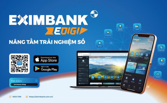 Eximbank EDigi mở rộng thanh toán số, nâng tầm trải nghiệm khách hàng