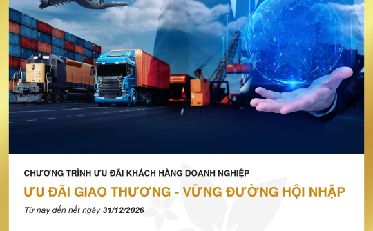 Bac A Bank ưu đãi kép cho doanh nghiệp năm 2026