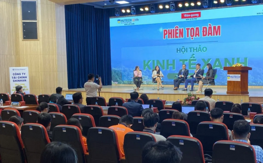 Shinhan Finance lan tỏa giải pháp tài chính xanh tại hội thảo kinh tế xanh