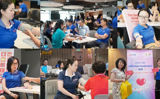 “Xuân trao giọt hồng” - Hành trình 14 năm sẻ chia bền bỉ của người SCB