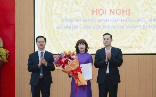 Bổ nhiệm Giám đốc Ngân hàng Nhà nước Chi nhánh khu vực 8