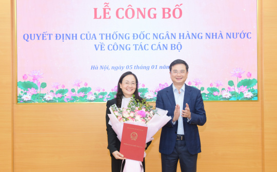 Bổ nhiệm Phó Giám đốc Sở Giao dịch Ngân hàng Nhà nước Việt Nam