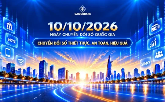 SaiGonBank đẩy mạnh thanh toán số, nâng cao an toàn giao dịch