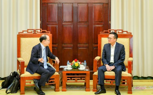Phó Thống đốc Phạm Quang Dũng tiếp đại diện Cơ quan Dịch vụ Tài chính Nhật Bản