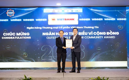Vietbank được IDG vinh danh "Ngân hàng tiêu biểu vì cộng đồng 2026"