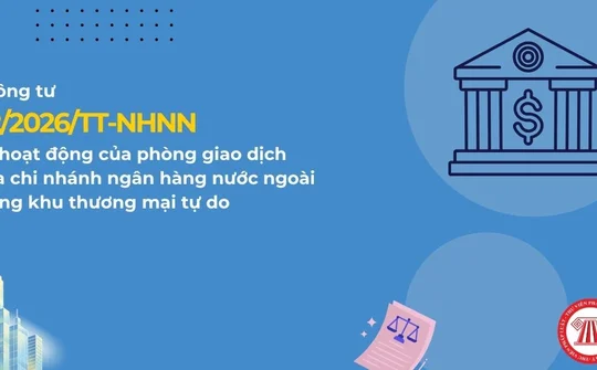 NHNN quy định hoạt động phòng giao dịch tại khu thương mại tự do