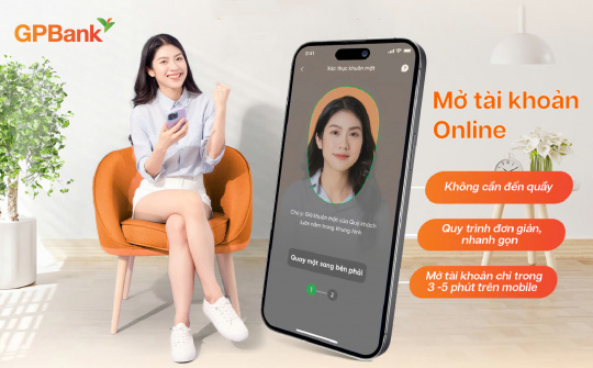 GP.DigiPlus giúp mở tài khoản online, trải nghiệm ngân hàng số