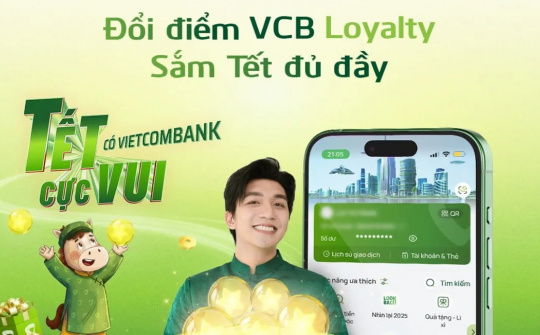 Chợ Tết số trong chương trình “Đổi điểm đón lộc - Sắm Tết cực vui”
