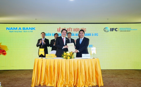 Nam A Bank forms position as strategic member at VIFC through three key partnerships