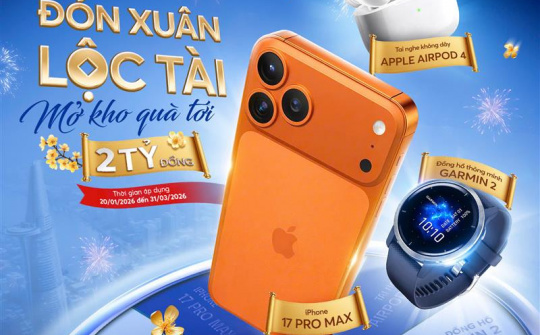 MB triển khai “Đón Xuân Lộc Tài”, với cơ hội trúng iPhone 17 Pro Max