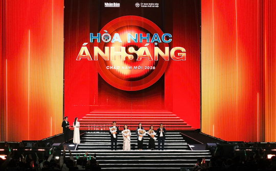 Agribank cùng lan tỏa giá trị văn hóa tại “Hòa nhạc Ánh sáng - Chào năm mới 2026”