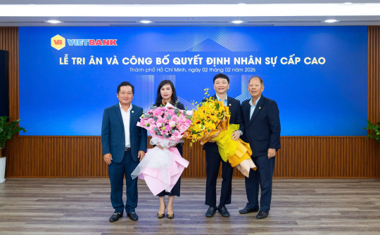 Vietbank tri ân và kiện toàn bộ máy nhân sự cấp cao