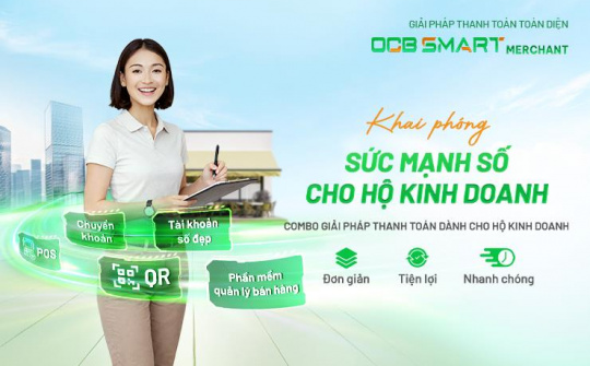 OCB ra mắt giải pháp thanh toán cho hộ kinh doanh và doanh nghiệp