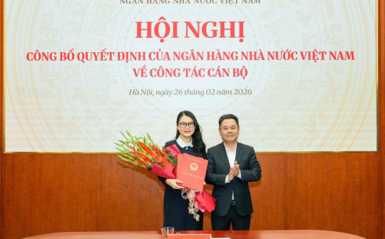 Ngân hàng Nhà nước Việt Nam bổ nhiệm Vụ trưởng Vụ Hợp tác quốc tế