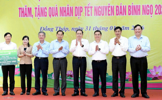 Vietcombank - hành trình thiện nguyện mang Tết ấm đến với đồng bào khắp mọi miền Tổ quốc