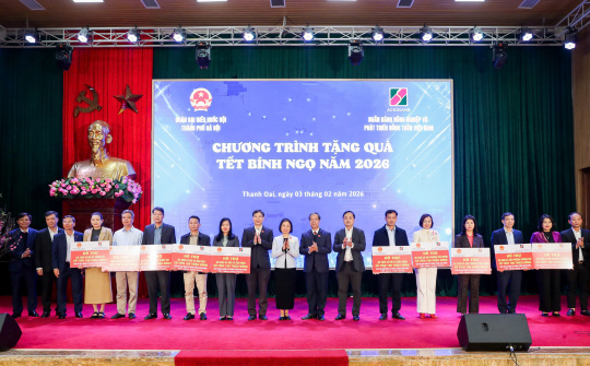 Ngân hàng đồng hành cộng đồng, chia sẻ yêu thương trong dịp Xuân Bính Ngọ 2026