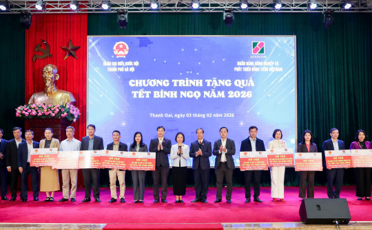 Agribank chung tay vì người nghèo, đối tượng chính sách nhân dịp Xuân Bính Ngọ 2026