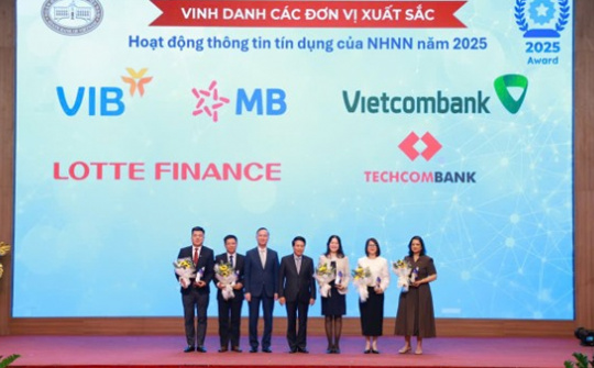 LOTTE Finance được vinh danh xuất sắc trong hoạt động thông tin tín dụng năm 2025