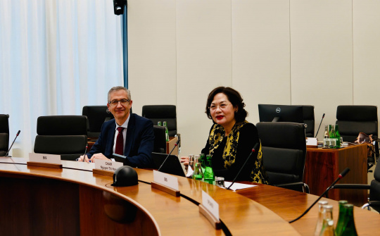 Thống đốc Nguyễn Thị Hồng dự Hội nghị định kỳ Ngân hàng Thanh toán Quốc tế tháng 3/2026 và chủ trì Hội nghị hội đồng Tham vấn châu Á (ACC)