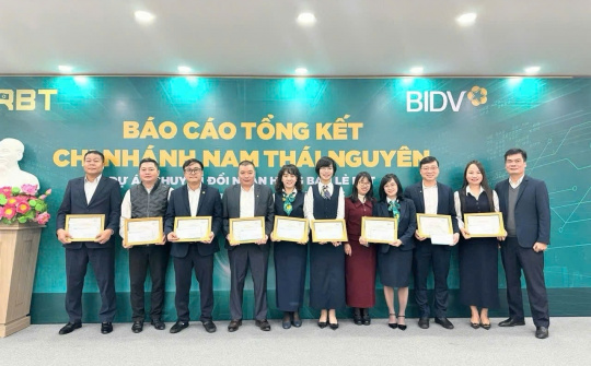 BIDV Nam Thái Nguyên tăng tốc dự án chuyển đổi bán lẻ