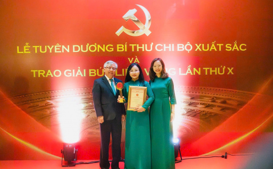 Đảng bộ BIDV lần đầu tiên có tác phẩm đạt Giải tác phẩm xuất sắc tại Giải Búa liềm vàng