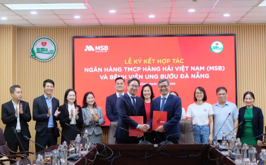 MSB hợp tác Bệnh viện Ung bướu Đà Nẵng phát triển thanh toán số