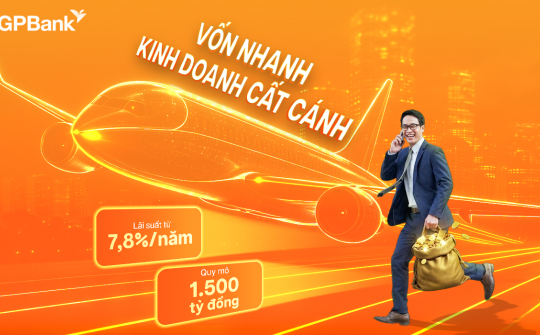 GPBank triển khai ưu đãi lãi suất vay từ 7,8%/năm cho doanh nghiệp