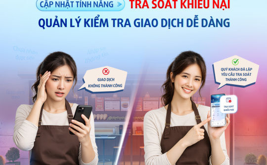 Co-opBank Mobile Banking bổ sung tính năng tra soát, nâng cao bảo mật