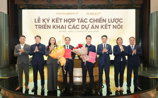 KienlongBank hợp tác NOBLEX phát triển tài chính bất động sản cao cấp