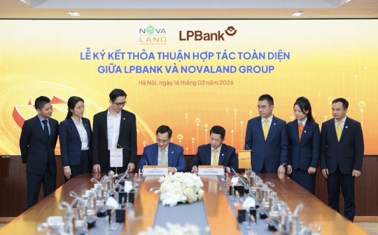 LPBank và Novaland tăng cường liên kết tài chính - bất động sản