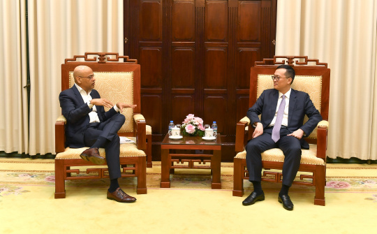 Phó Thống đốc Phạm Quang Dũng làm việc với Tổng Giám đốc điều hành Citibank khu vực Nam Á