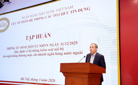 Phó Thống đốc Thường trực Đoàn Thái Sơn: Thông tư 83/2025/TT-NHNN là một bước đi quan trọng trong lộ trình hoàn thiện các bộ chuẩn mực quản trị, nội luật hóa các thông lệ quốc tế