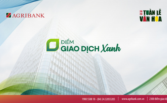 Agribank phát động triển khai “Điểm giao dịch xanh” trên toàn hệ thống
