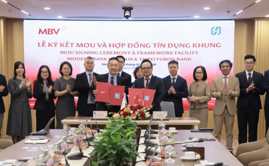 MBV hợp tác TFB, triển khai hạn mức tín dụng 20 triệu USD