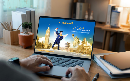 Sacombank ra mắt gói tài chính du học “Kiến tạo tương lai”