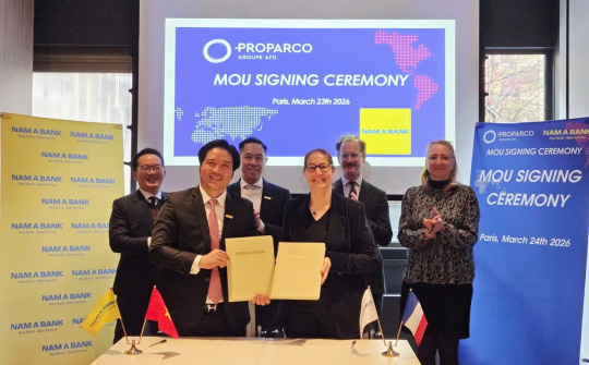 Nam A Bank hợp tác Proparco thúc đẩy tài chính xanh tại Việt Nam