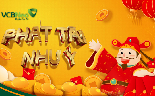 VCBNeo điều chỉnh tăng lãi suất huy động, triển khai ưu đãi hấp dẫn