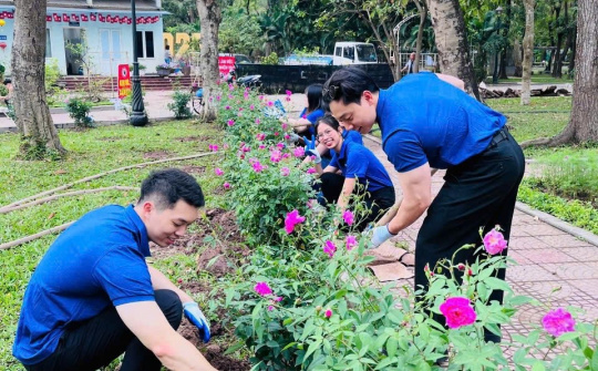 Tuổi trẻ BIDV chung tay vì môi trường, lan tỏa “sống xanh”