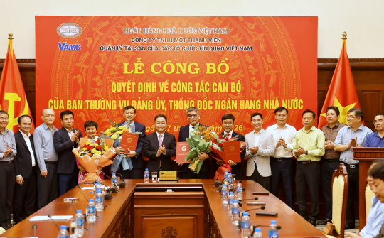 Công bố Quyết định bổ nhiệm 04 cán bộ lãnh đạo VAMC